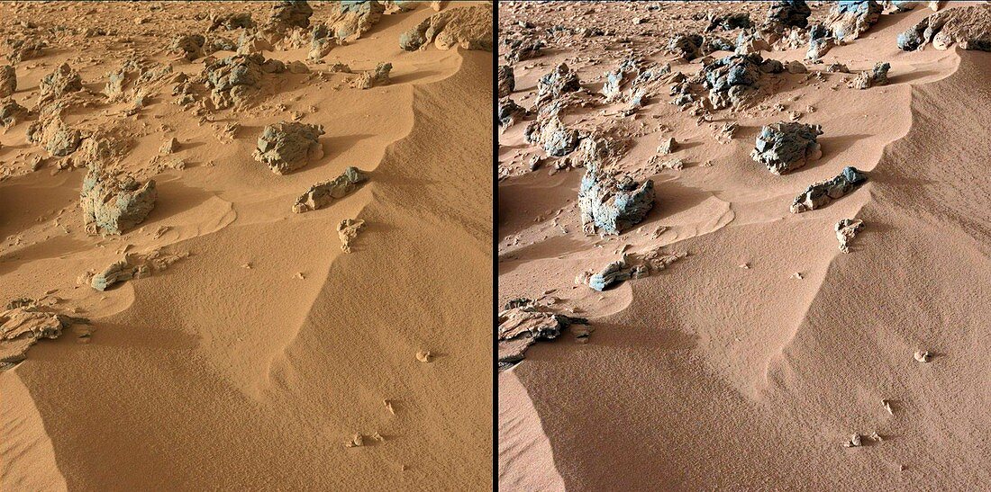 Rocknest site,Mars,Curiosity images