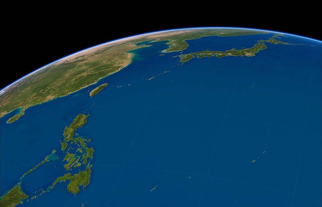 Philippine Sea,satellite artwork