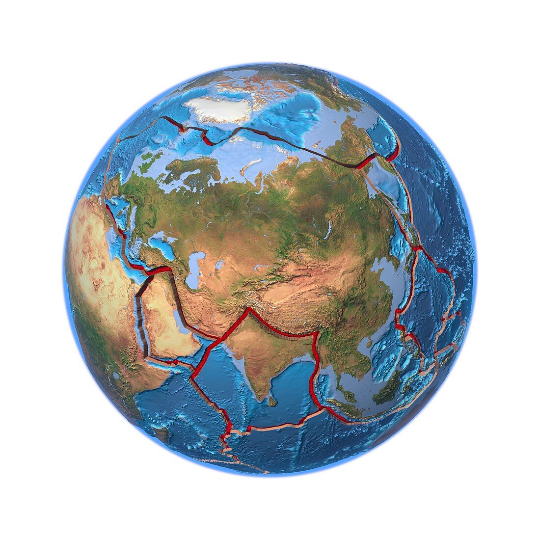 Global tectonics,Eurasian Plate