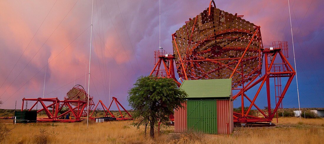 HESS gamma ray telescope,Namibia