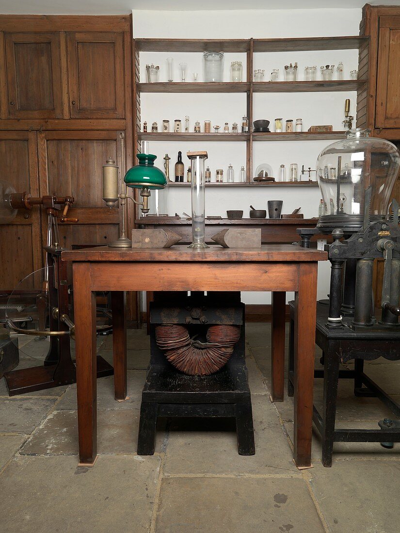 Faraday's laboratory