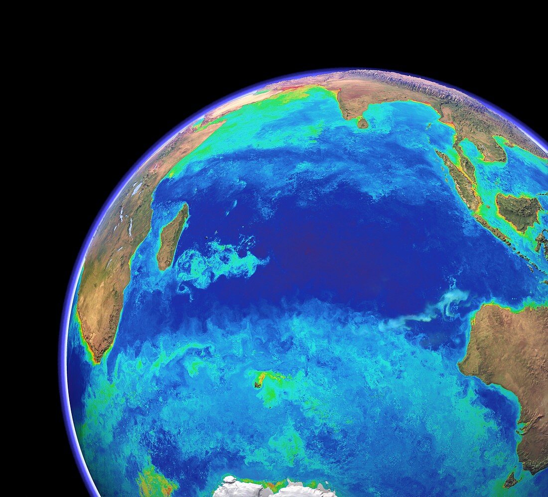 Indian Ocean,chlorophyll concentration