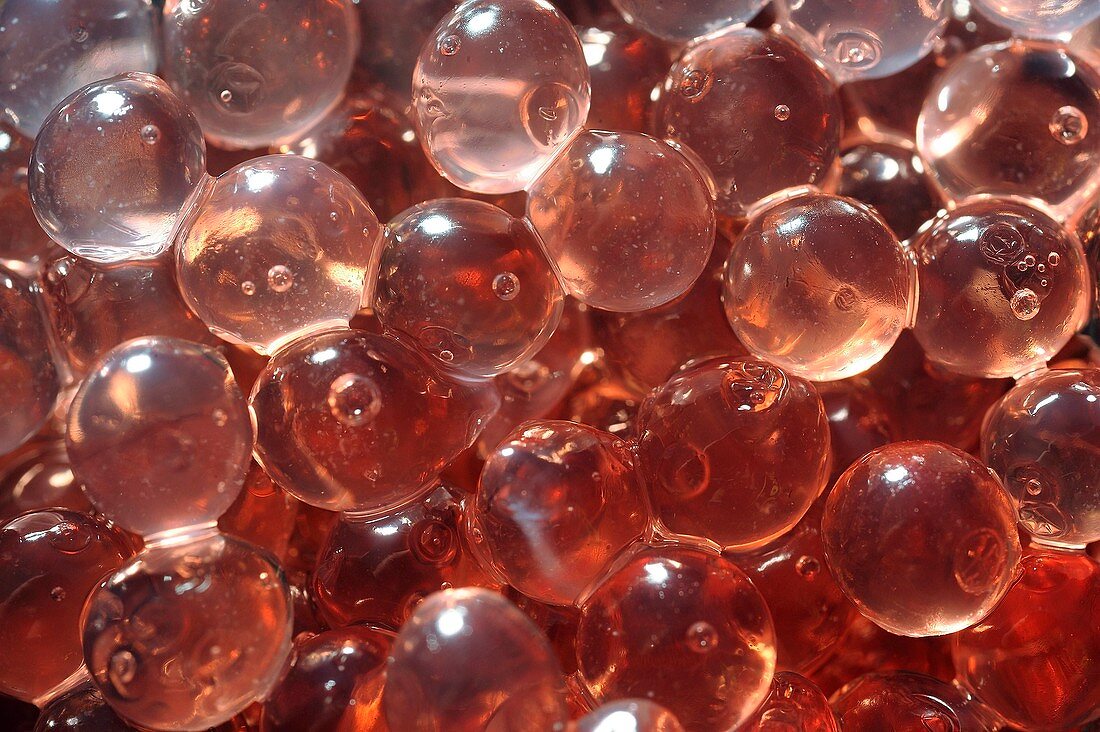 Sodium alginate beads