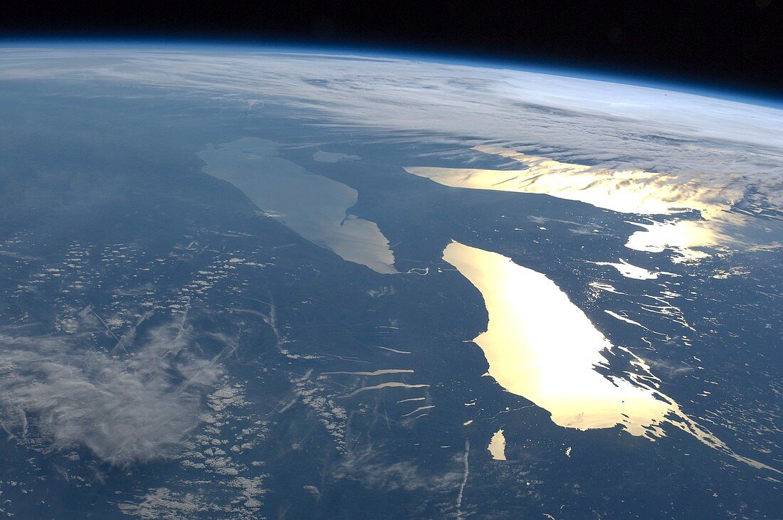 The Great Lakes,ISS image