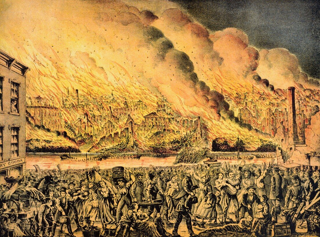 Great Chicago Fire,1871
