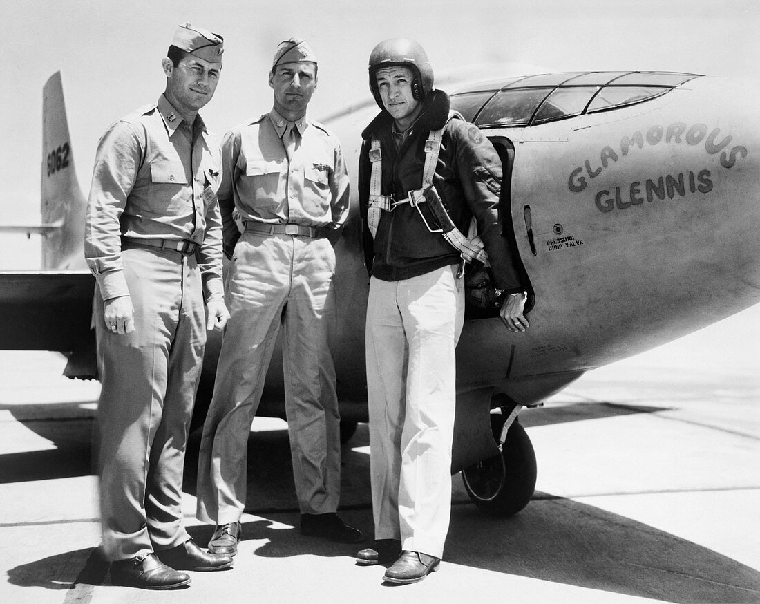 Bell XS-1 test pilots,1947-8