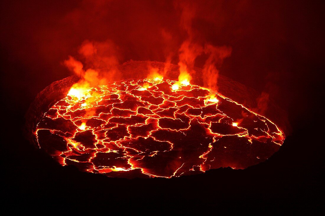 Nyiragongo volcano,Congo