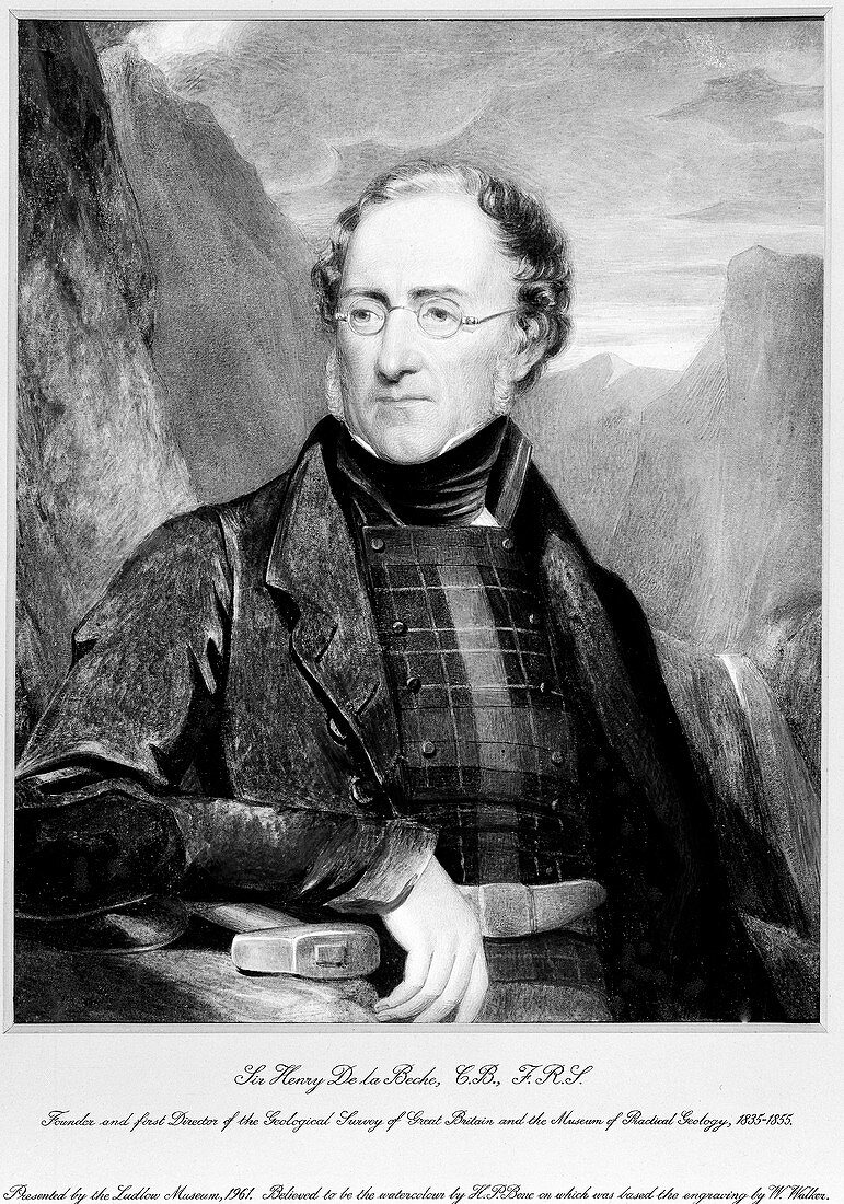 Henry de la Beche,British geologist
