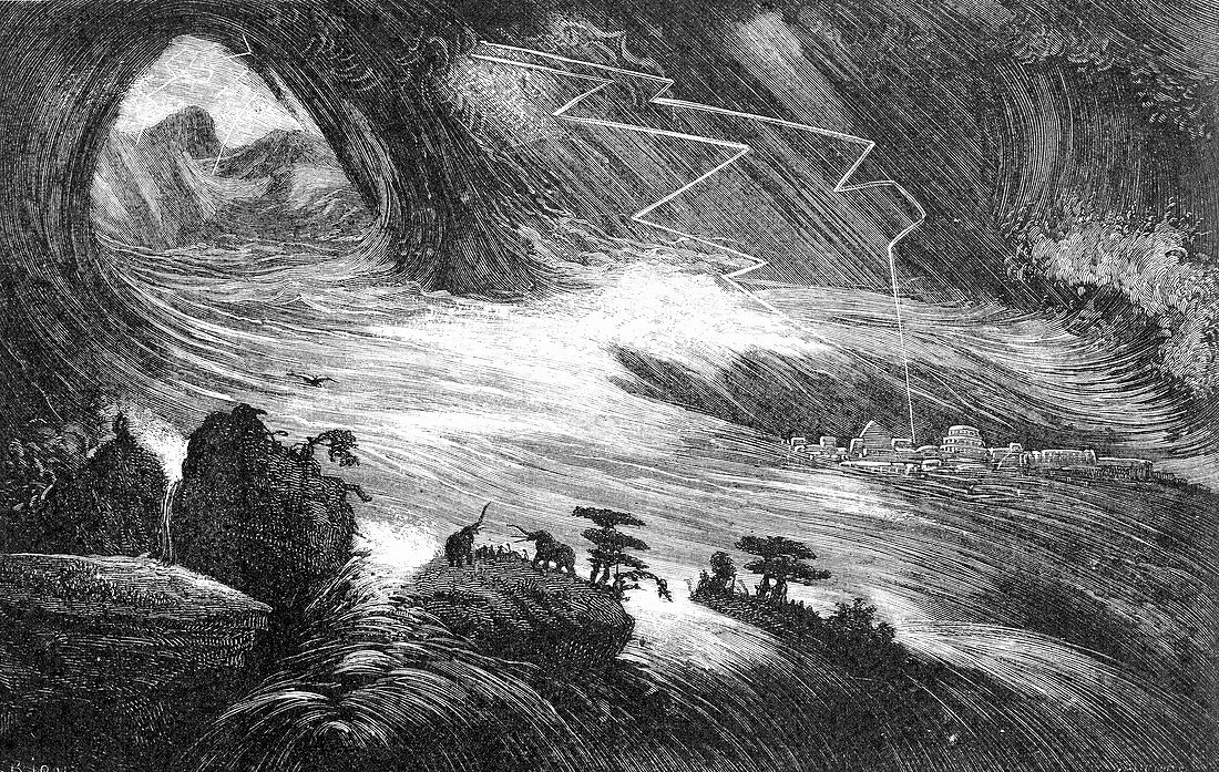 Asian Flood,19th-century deluge theory