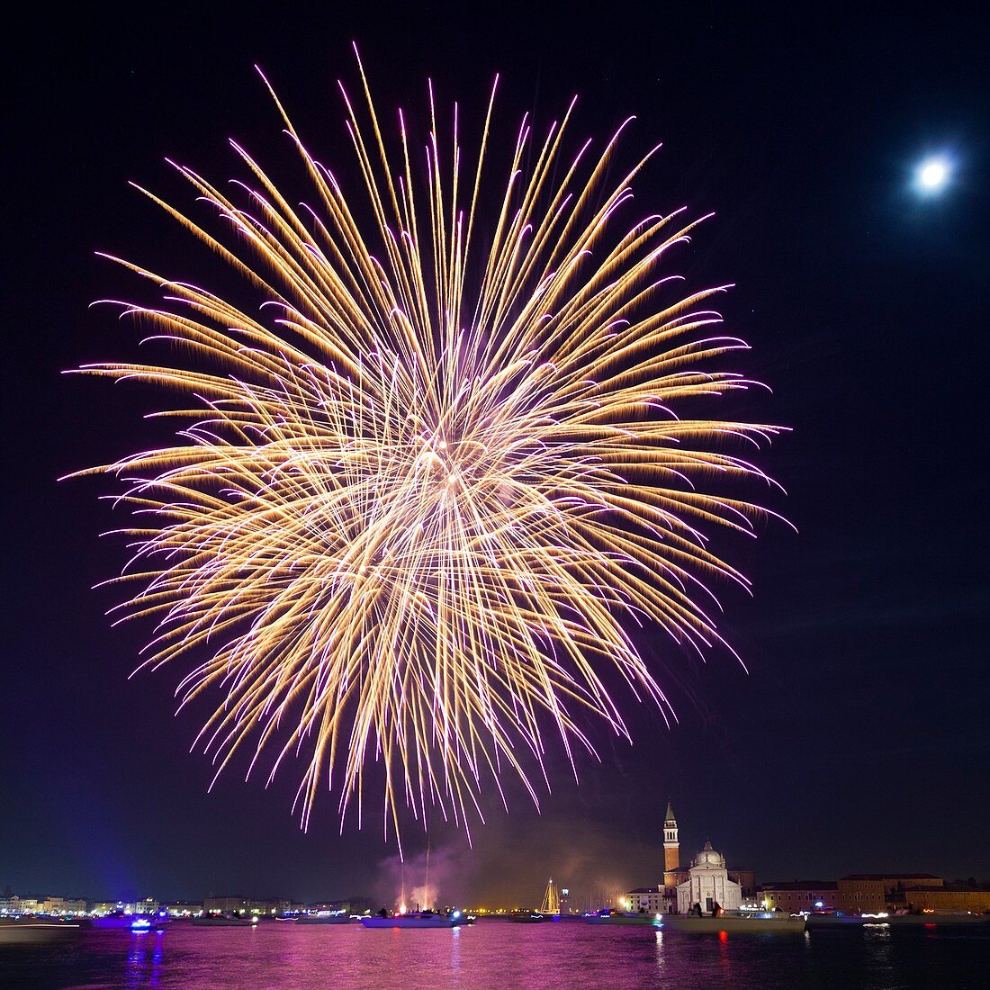 Fireworks over Venice