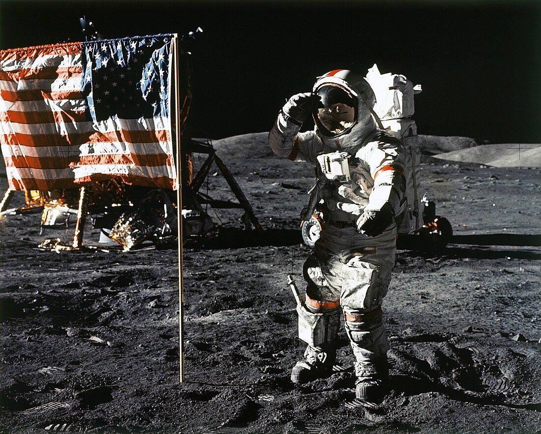 Eugene Cernan,Apollo 17,1972