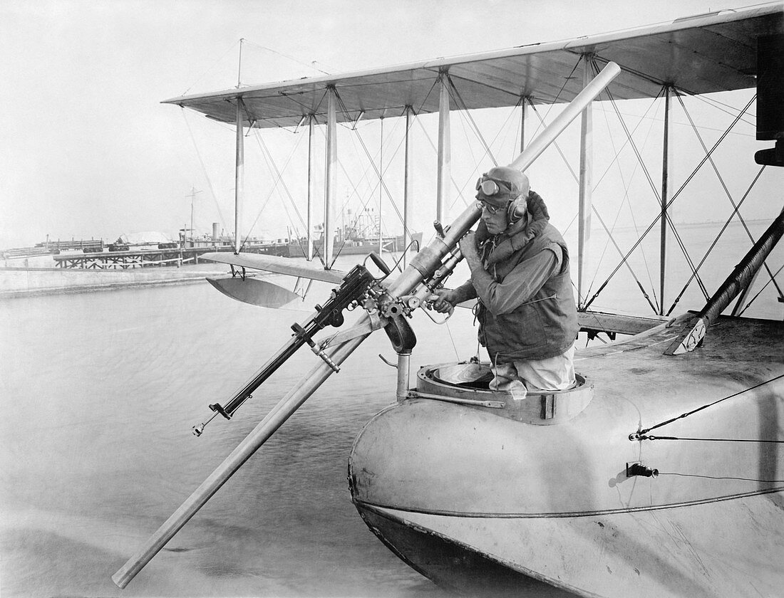 Davis anti-submarine gun,World War I