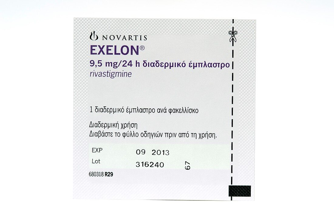Exelon Alzheimer's drug skin patch