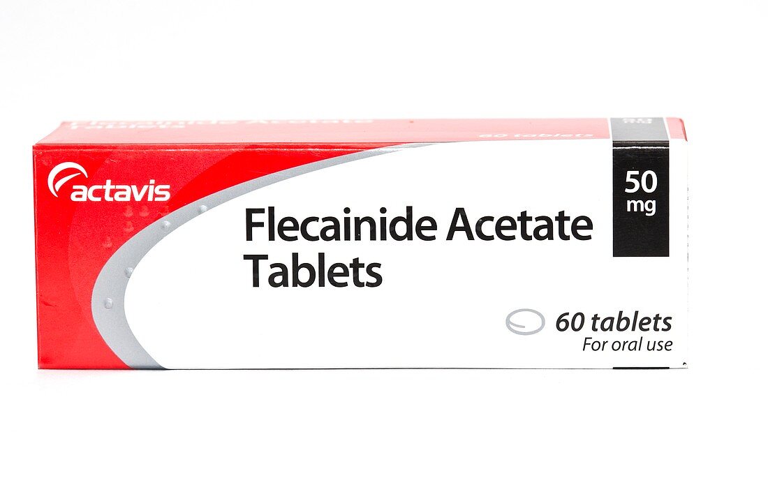 Pack of Flecainide tablets