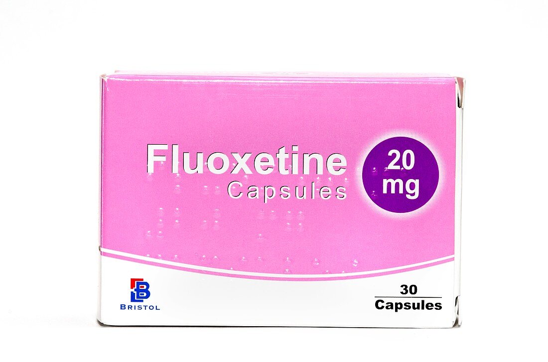 Pack of Fluoxetine capsules
