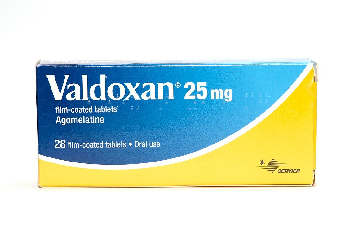 Pack of Valdoxan tablets