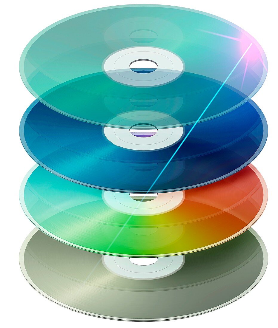 CD layers,artwork