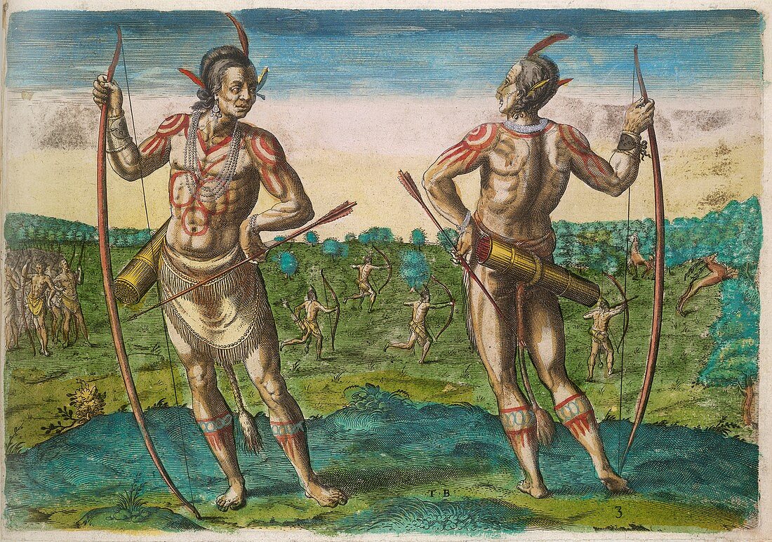 Native American chiefs,16th century
