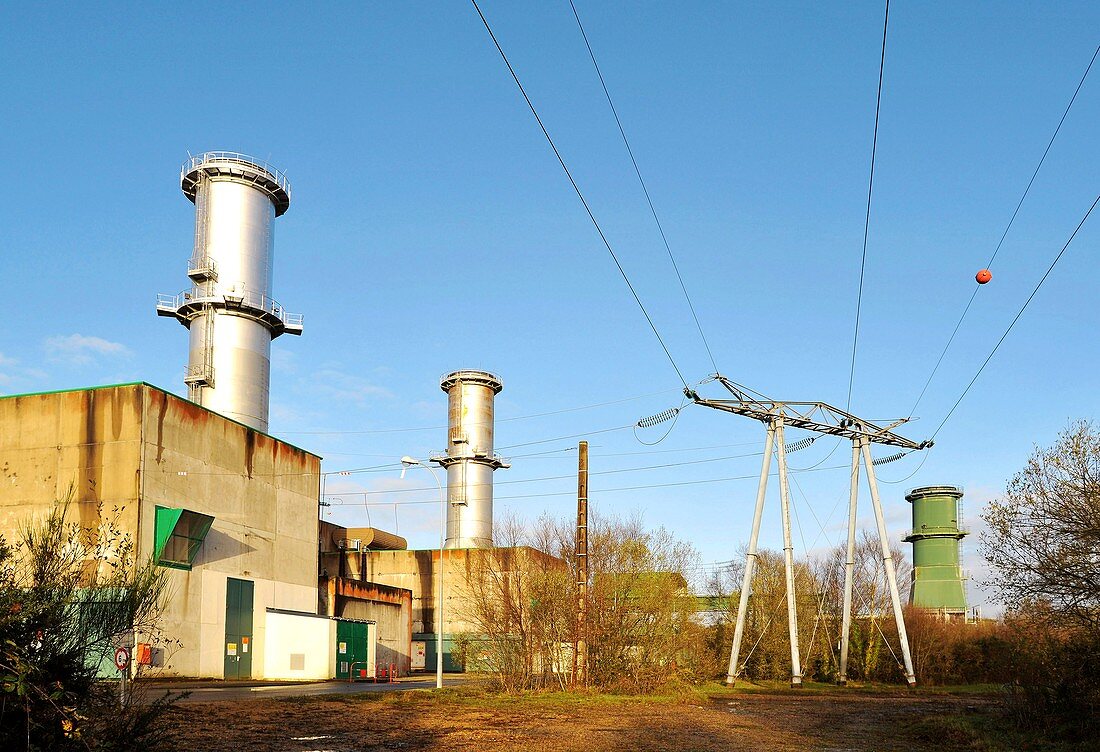 Brennilis nuclear power plant,France