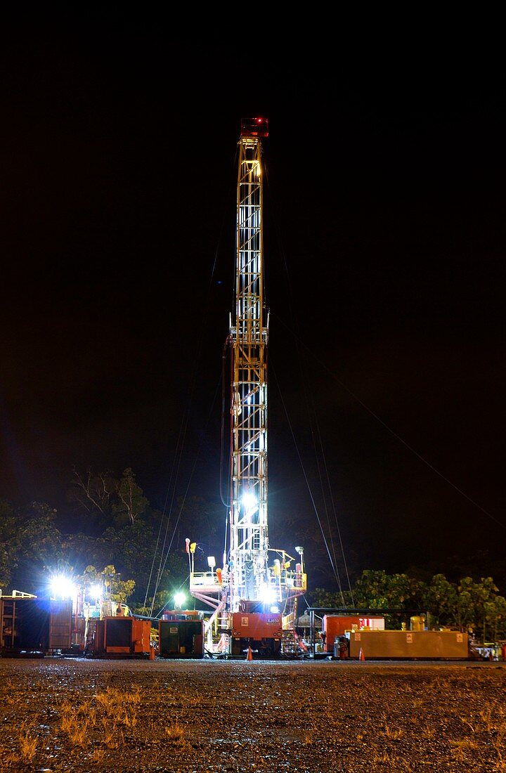 Amazon oil well,Ecuador
