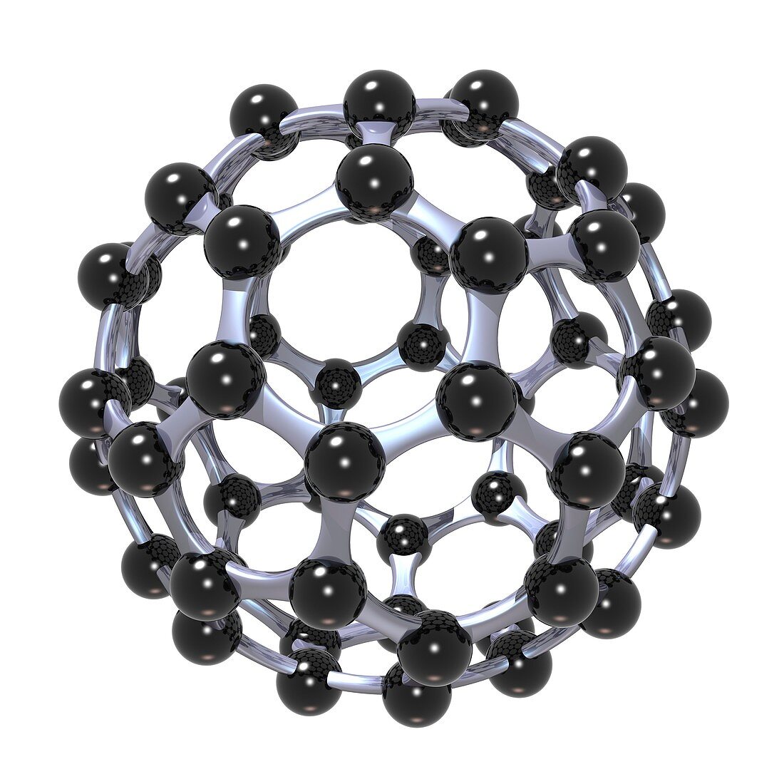 Buckminsterfullerene molecule