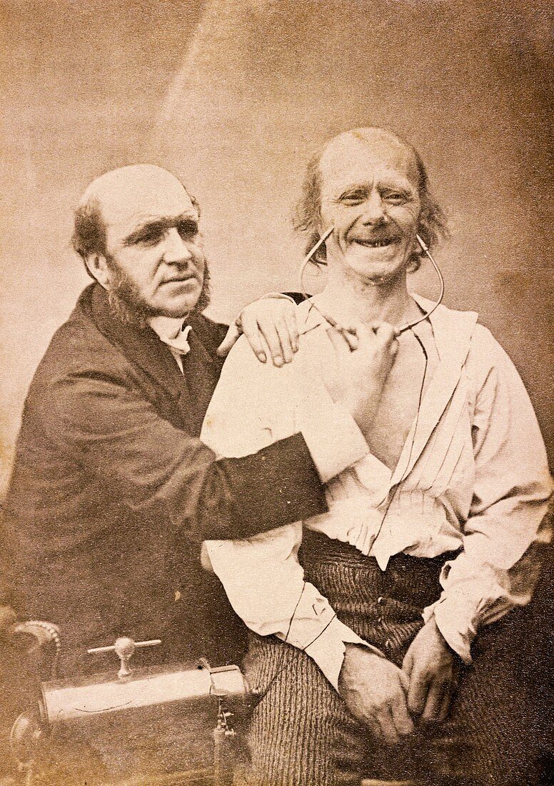 Duchenne's physiognomy studies,1860s