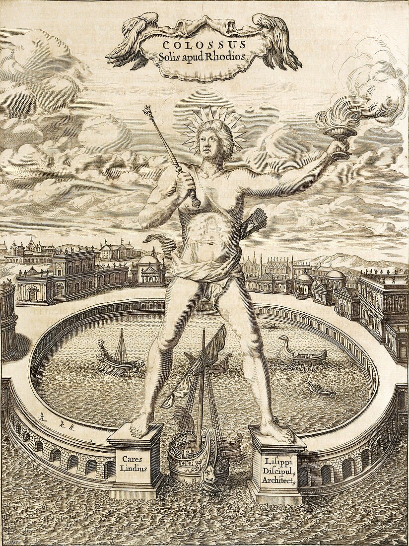 Colossus of Rhodes,17th-century artwork