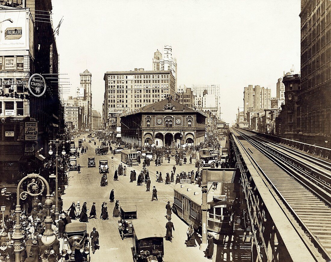 Herald Square,New York City,1921