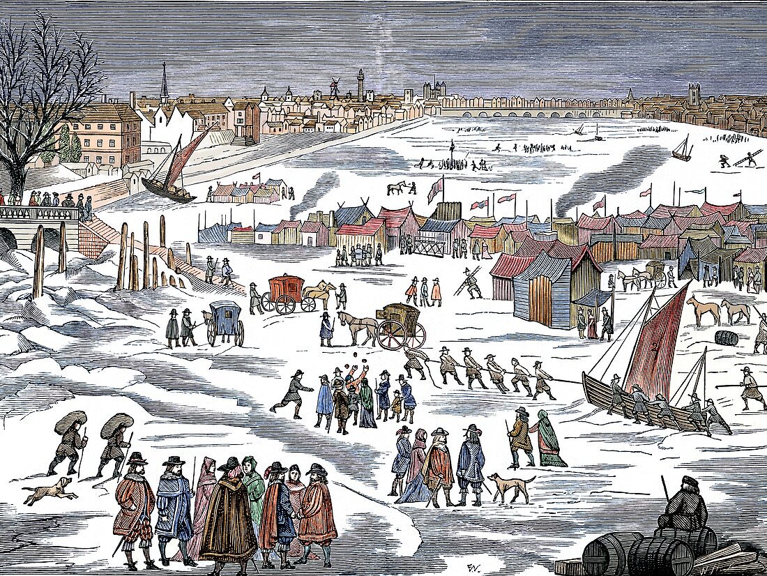 Thames Frost Fair 1684