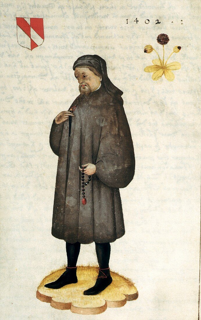 Geoffrey Chaucer,English author and poet