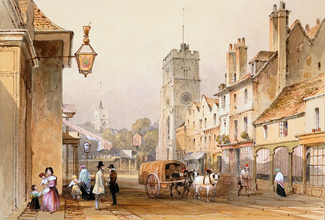 Putney High Street,1837