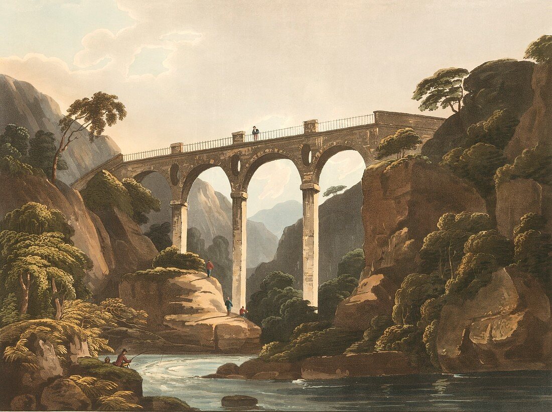 Llantrissent Bridge,Wales,1811