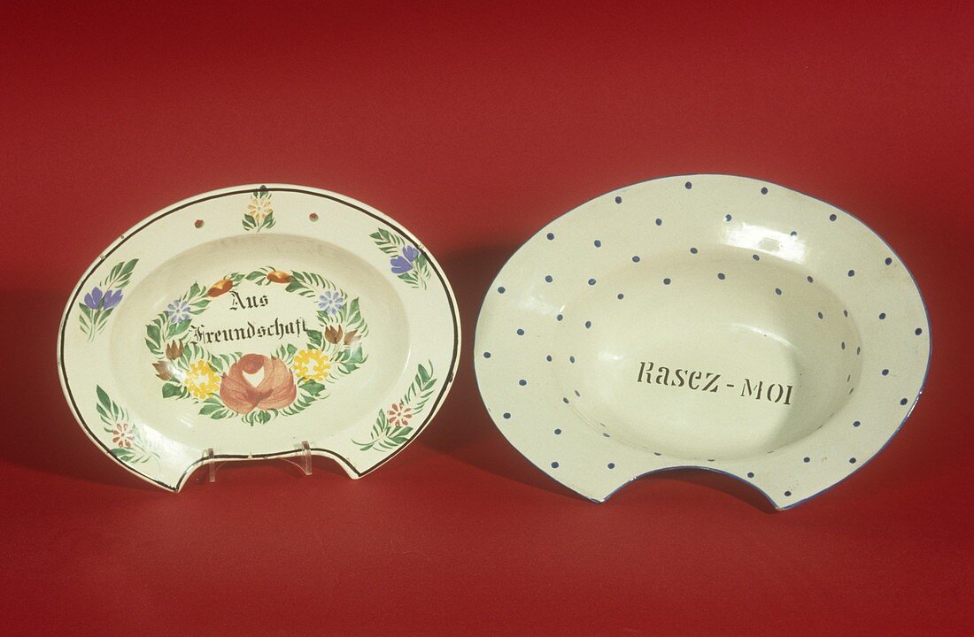 Barber's bowls,19th century
