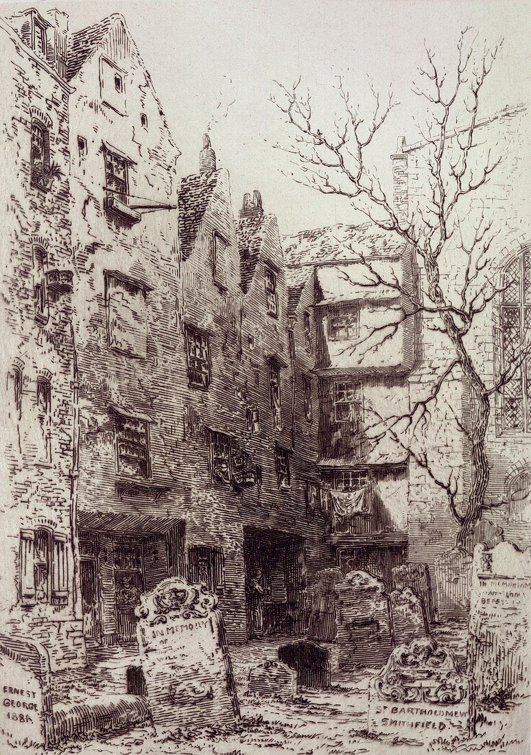 St Bartholomew's,London,19th century