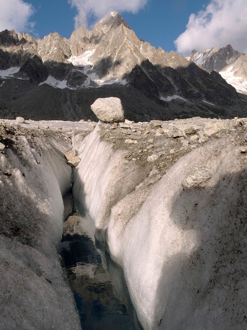 Glacier d'Argentiere,French Alps