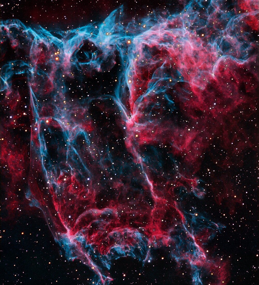 Veil Nebula (IC 1340),optical image