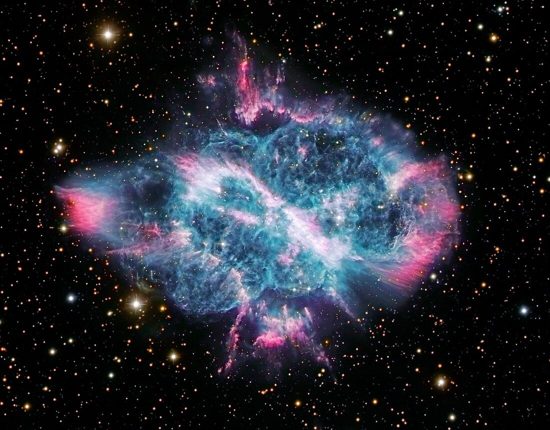 Planetary nebula NGC 5189,Hubble image
