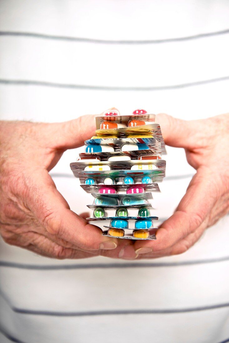 Stack of pills