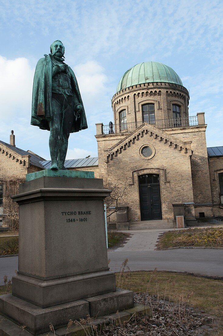 Tycho Brahe statue,Copenhagen,Denmark