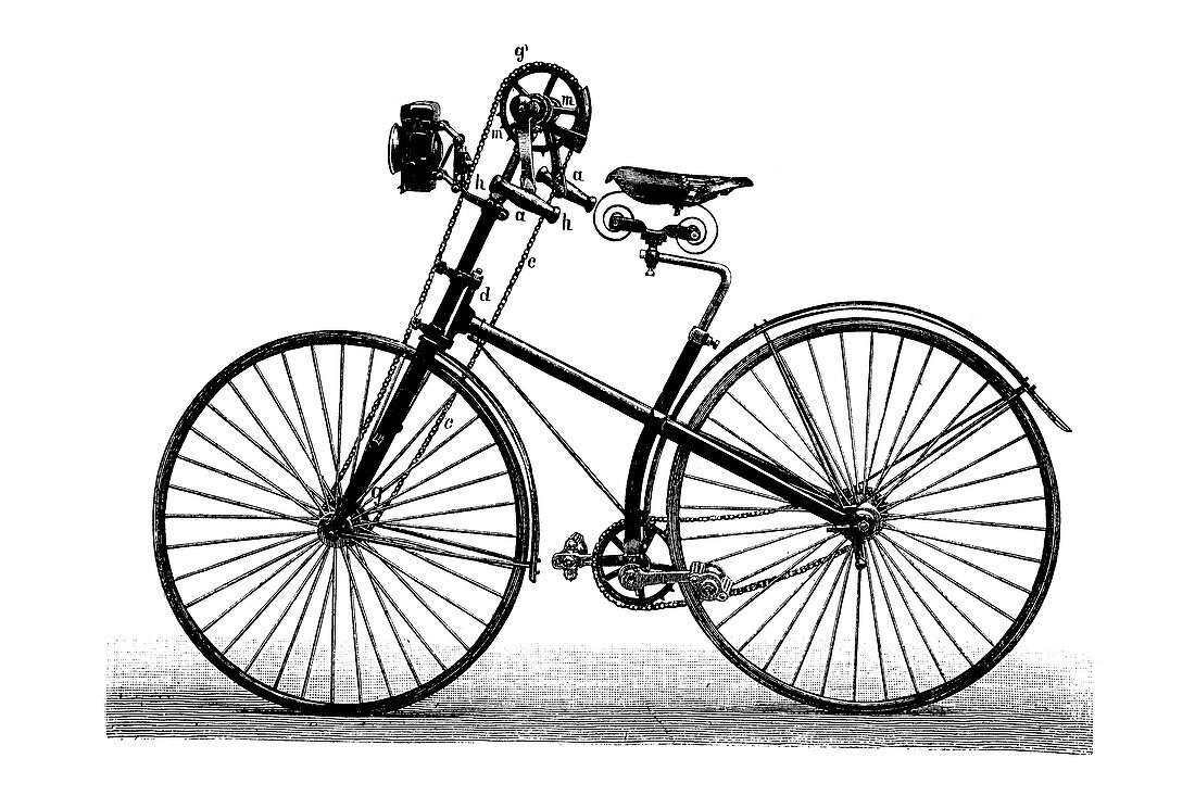 Kaiserrad bicycle,1889