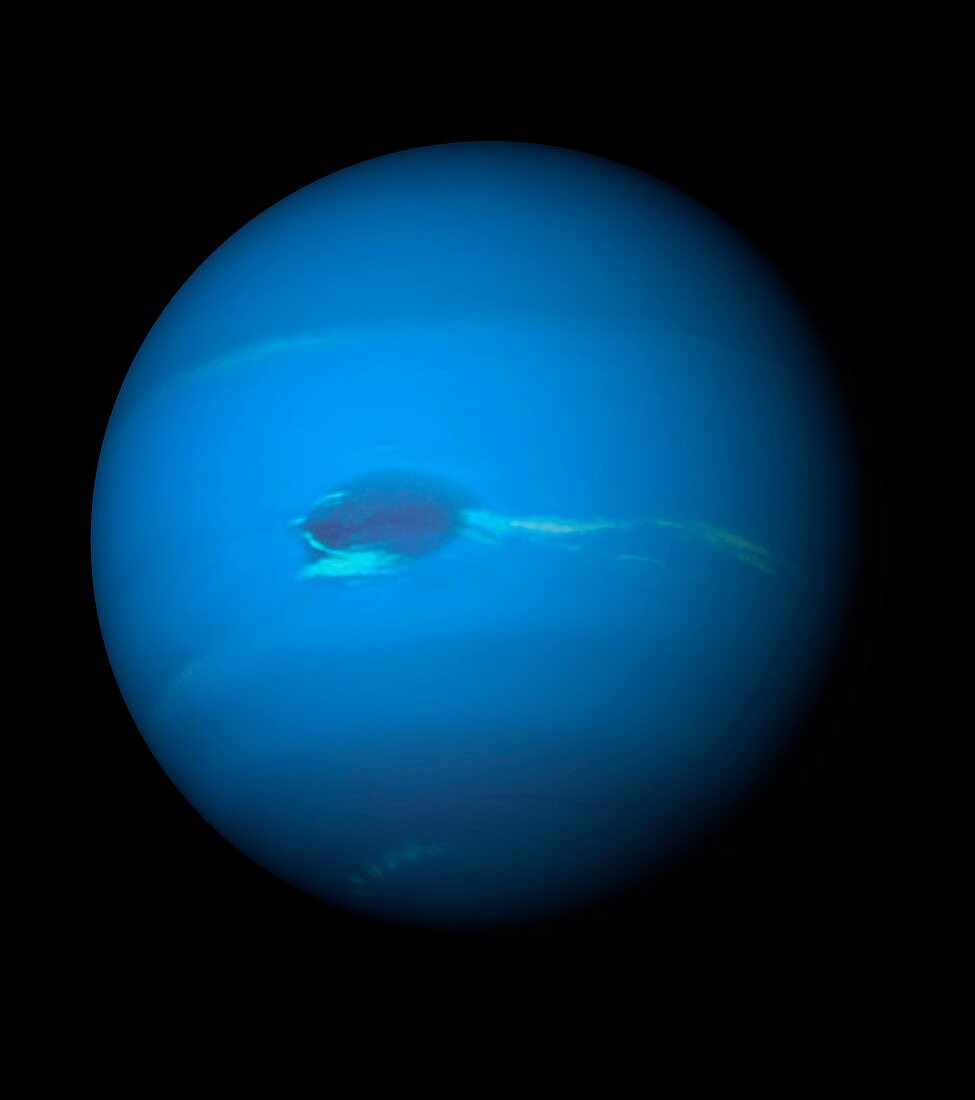 Neptune from space,artwork