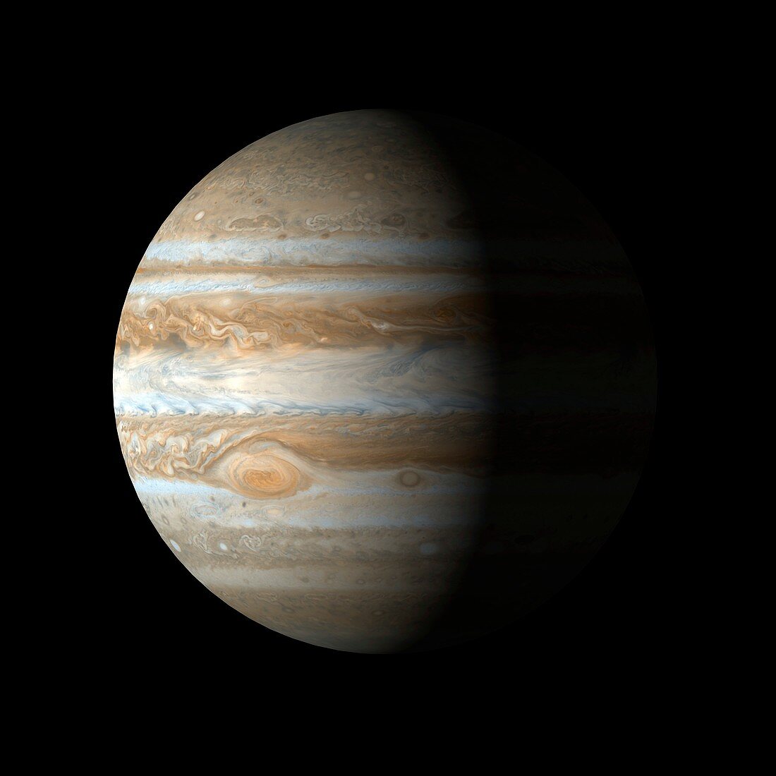 Jupiter from space,artwork