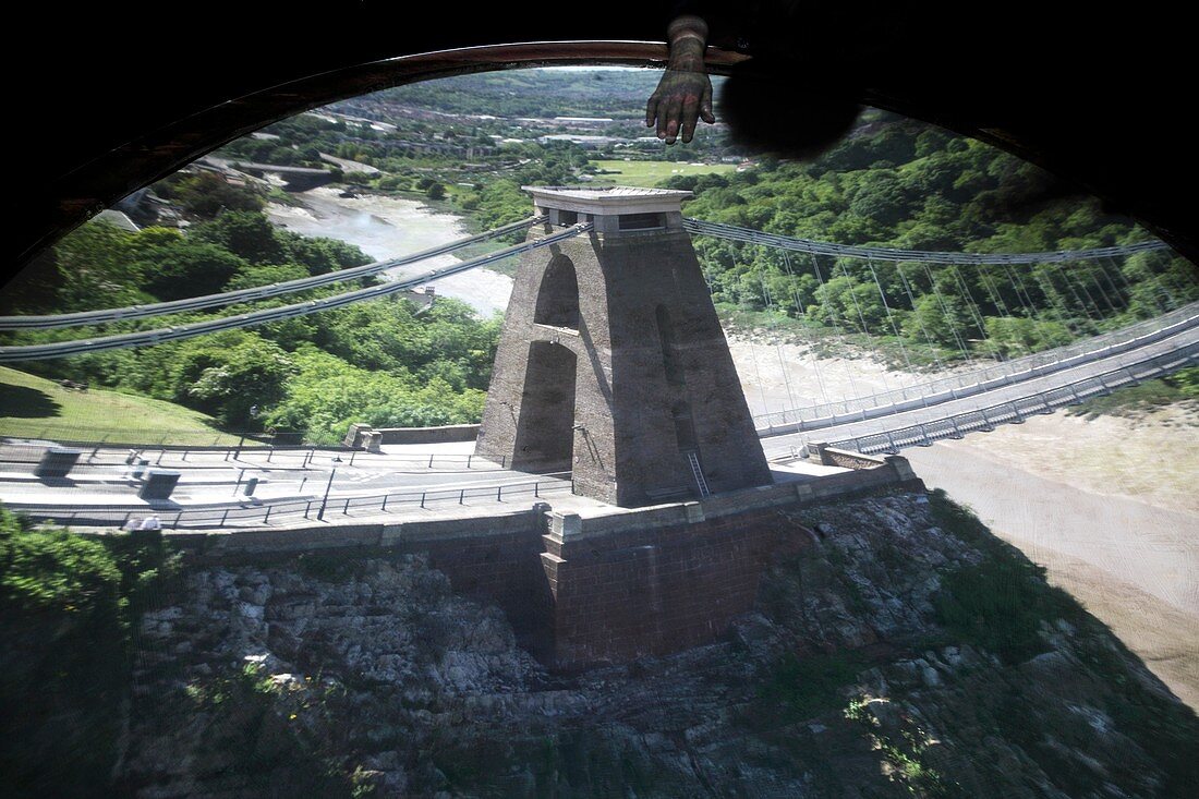 Clifton suspension bridge,camera obscura