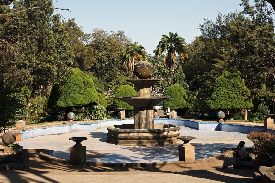 Guenete Leul Palace gardens,Ethiopia