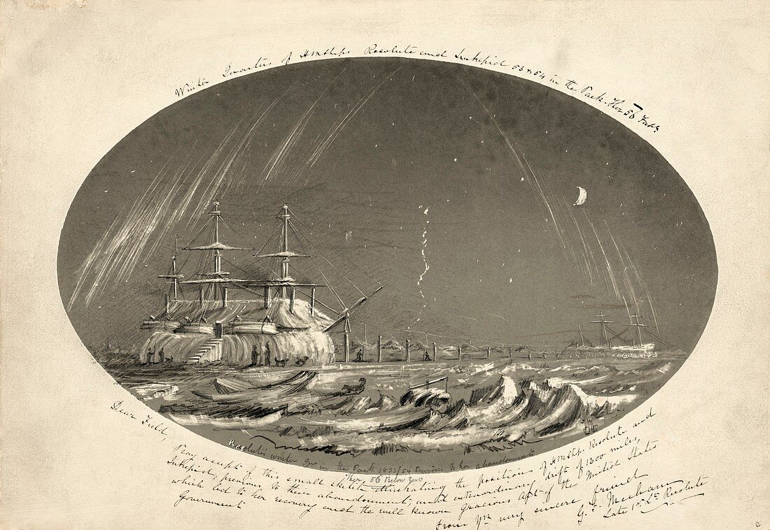 Belcher Arctic expedition,1850s