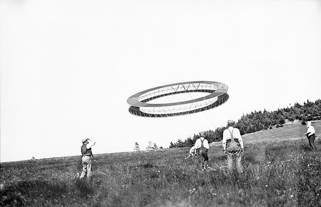 Alexander Graham Bell's kite,1908