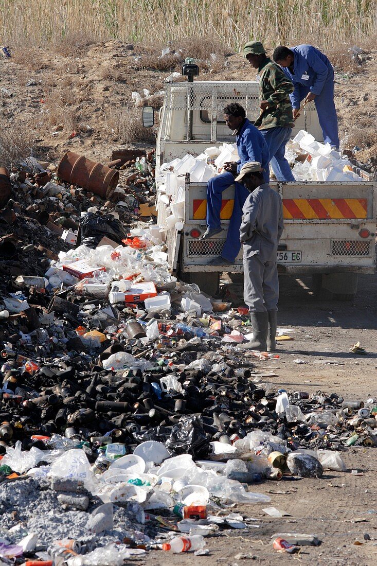 Rubbish dumping,South Africa