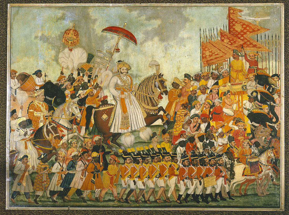 Procession of Raja of Tanjore