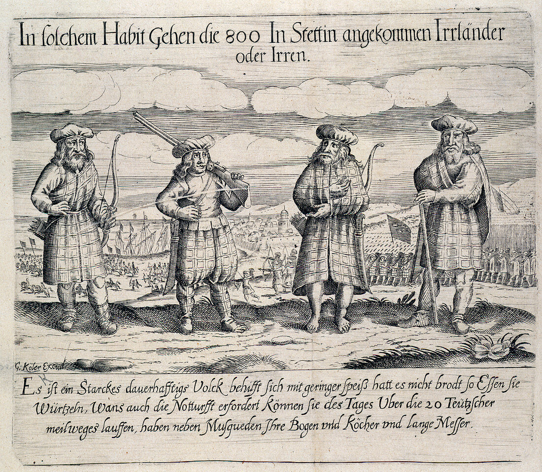 Irish mercenaries in Stettin