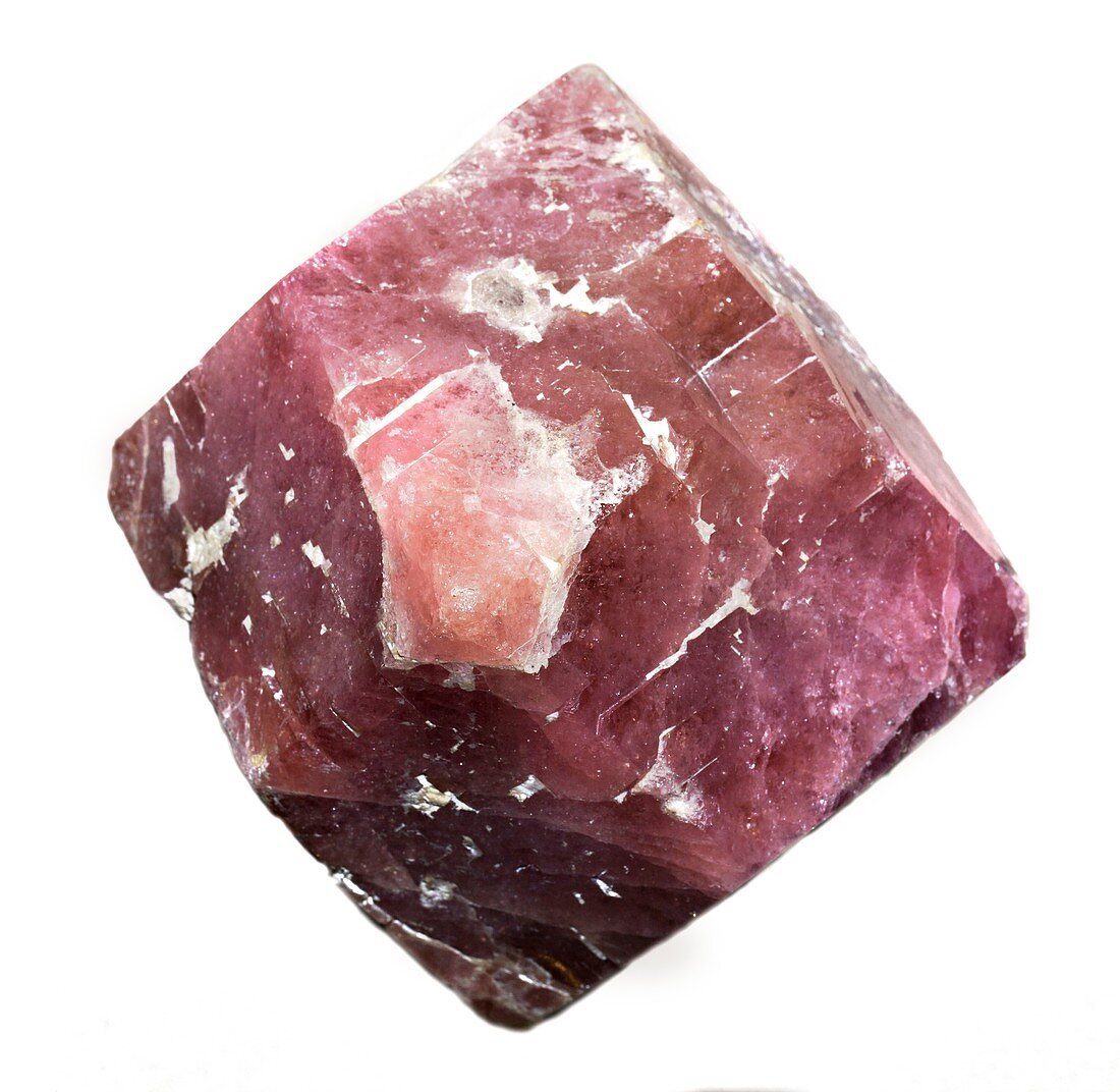 Grossular dodecahedral crystal